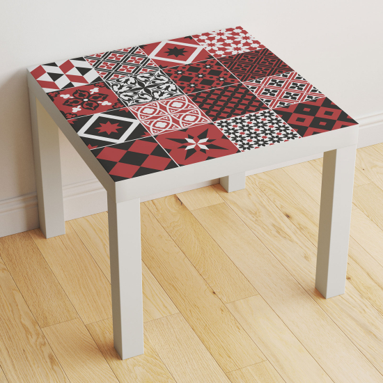 Table Sticker - Cement Tile Pattern