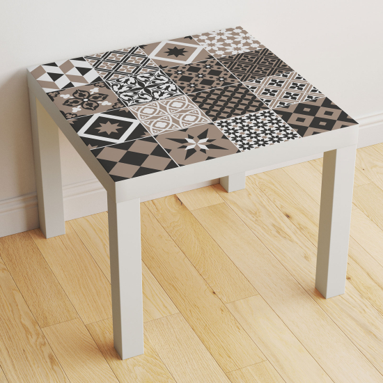 Table Sticker - Cement Tile Pattern