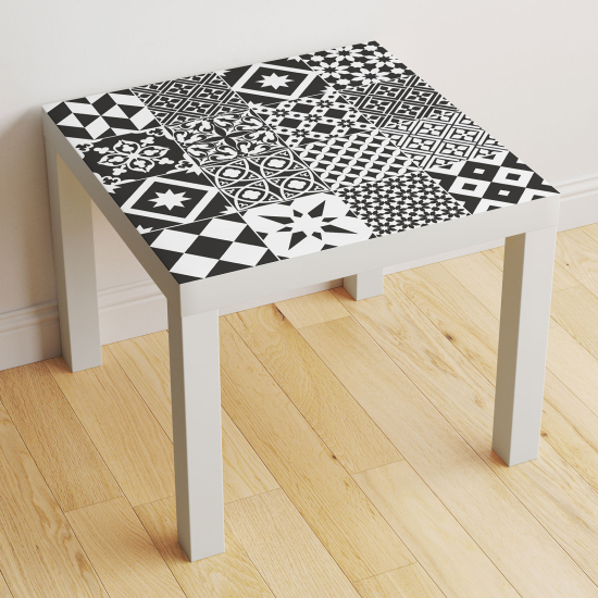 Table Sticker - Cement Tile Pattern