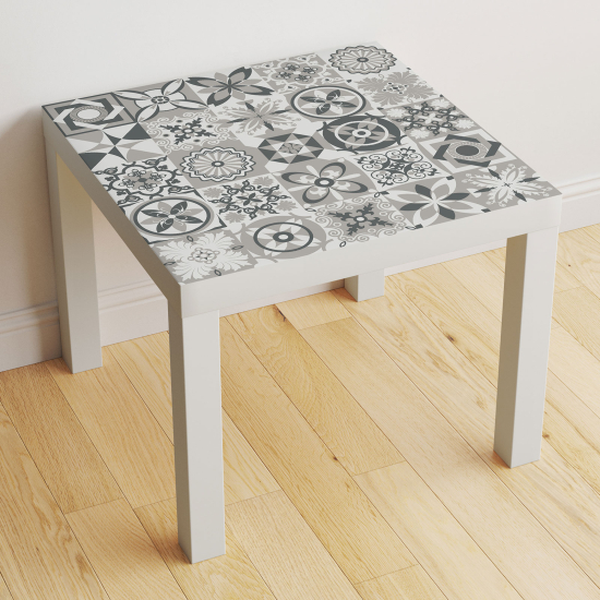 Table Sticker - Cement Tile Pattern