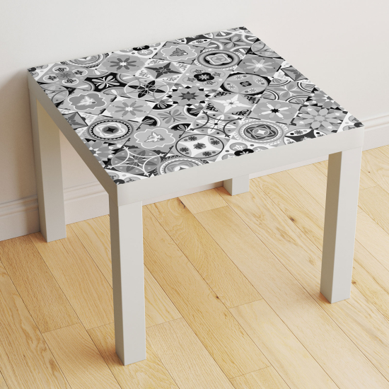 Table Sticker - Cement Tile Pattern