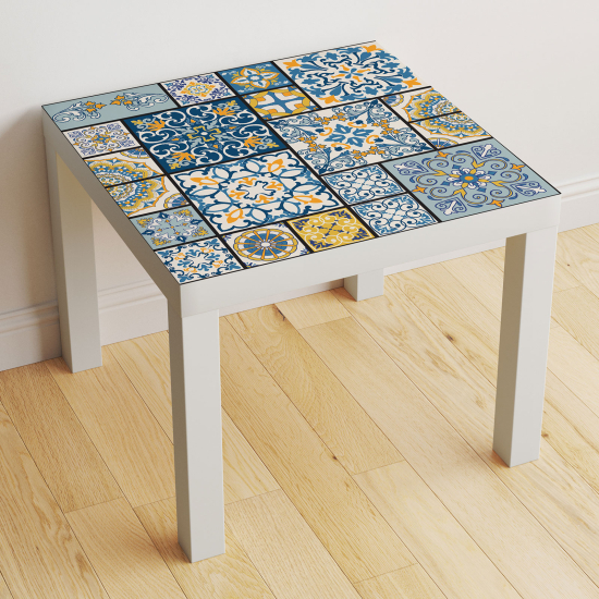 Table Sticker - Cement Tile Pattern