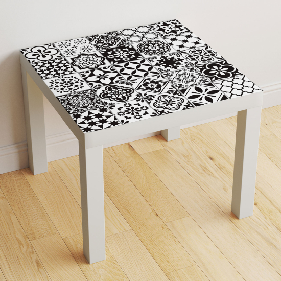 Table Sticker - Cement Tile Pattern