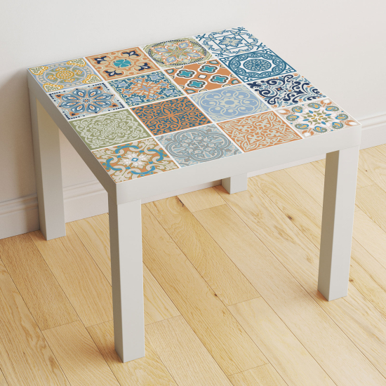 Table Sticker - Cement Tile Pattern