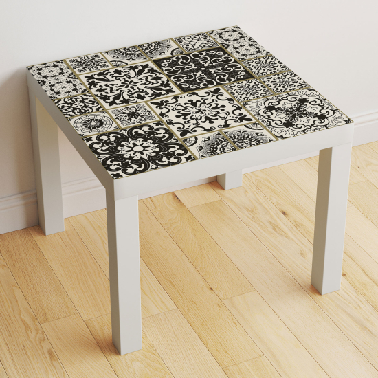 Table Sticker - Cement Tile Pattern