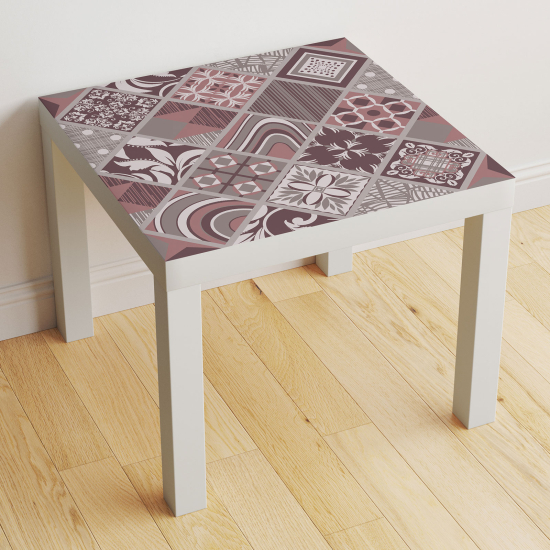 Table Sticker - Cement Tile Pattern