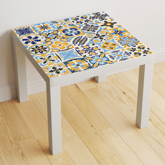 Table Sticker - Cement Tile Pattern