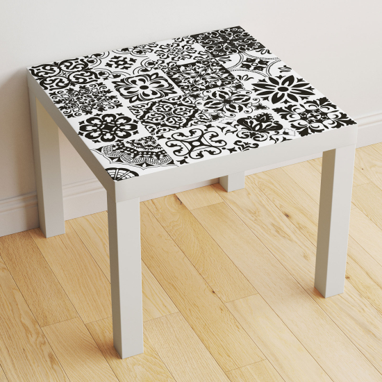 Table Sticker - Cement Tile Pattern