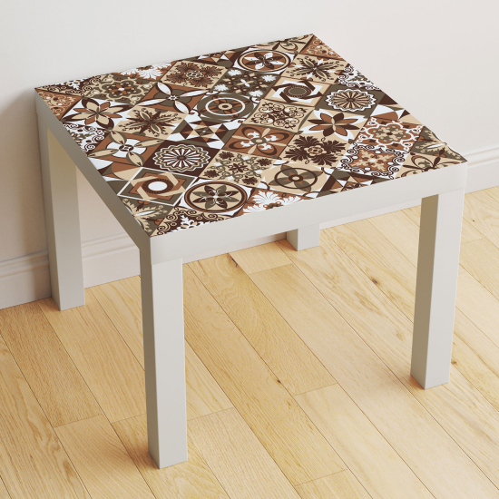 Table Sticker - Cement Tile Pattern