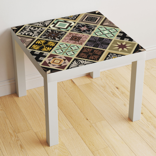 Table Sticker - Cement Tile Pattern