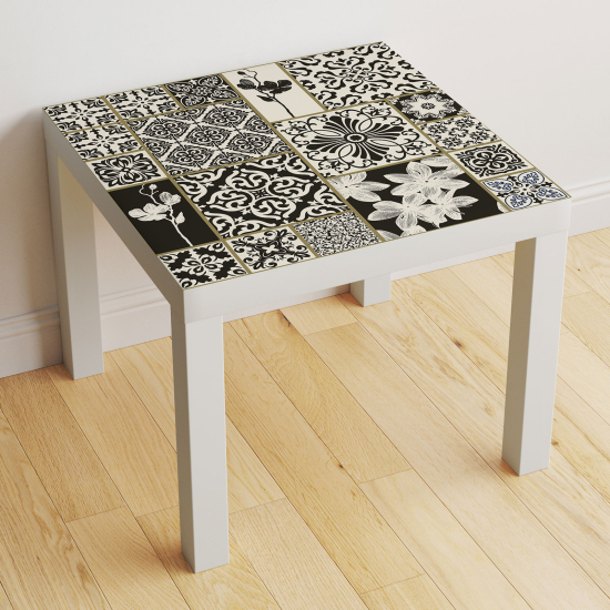 Table Sticker - Cement Tile Pattern