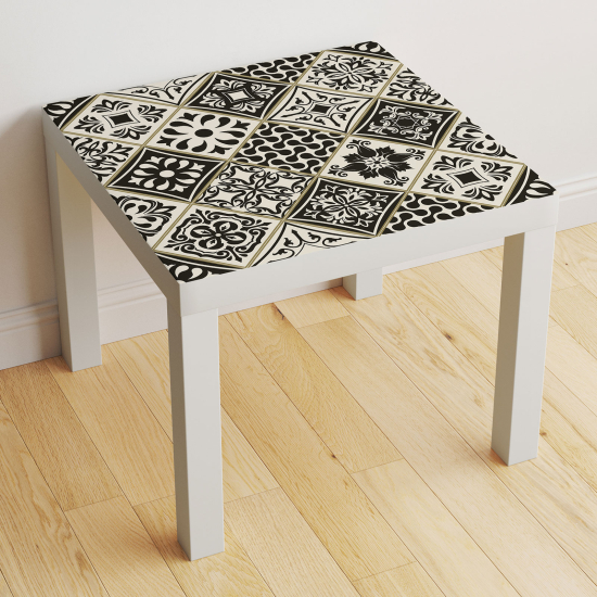 Table Sticker - Cement Tile Pattern