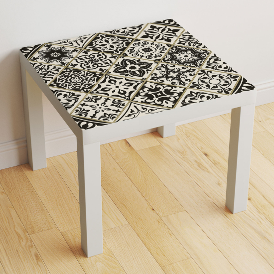 Table Sticker - Cement Tile Pattern