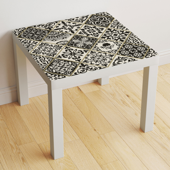 Table Sticker - Cement Tile Pattern