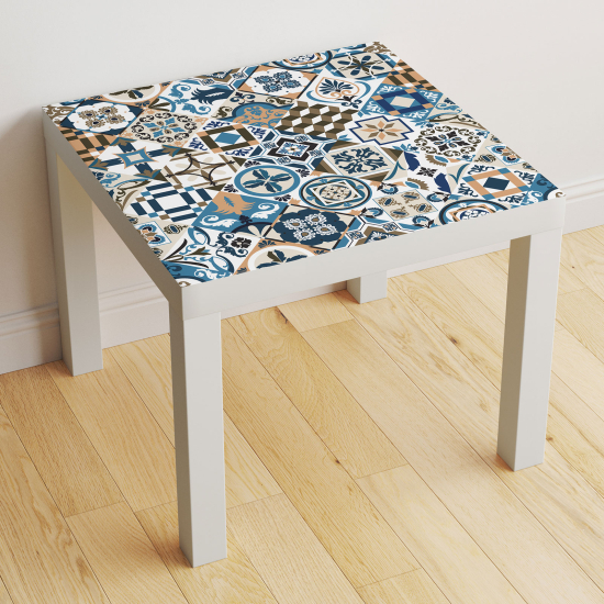 Table Sticker - Cement Tile Pattern