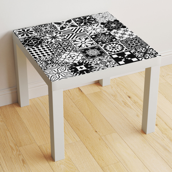 Table Sticker - Cement Tile Pattern