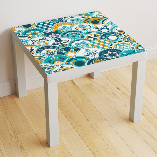 Table Sticker - Cement Tile Pattern