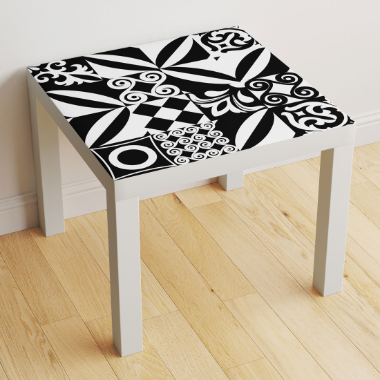 Table Sticker - Cement Tile Pattern