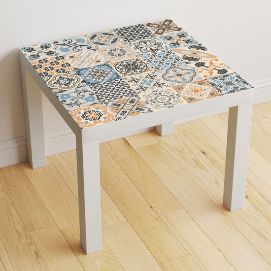 Table Sticker - Cement Tile Pattern