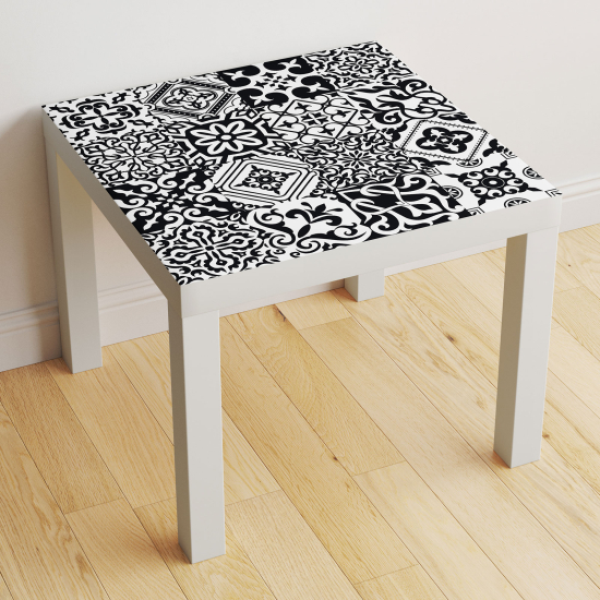 Table Sticker - Cement Tile Pattern