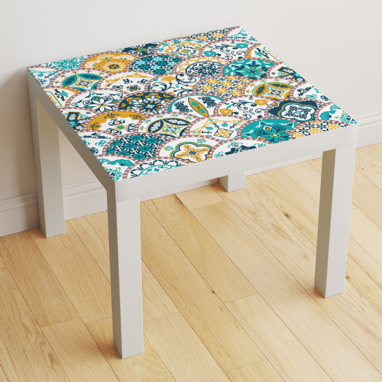 Table Sticker - Cement Tile Pattern