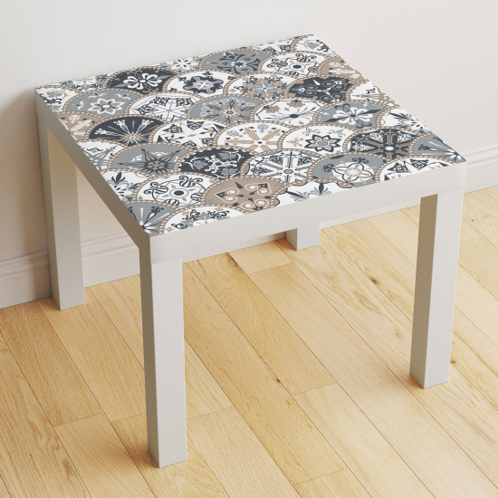 Table Sticker - Cement Tile Pattern