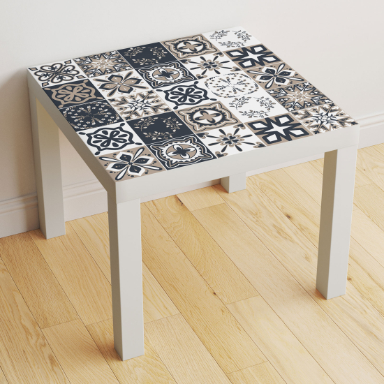 Table Sticker - Cement Tile Pattern