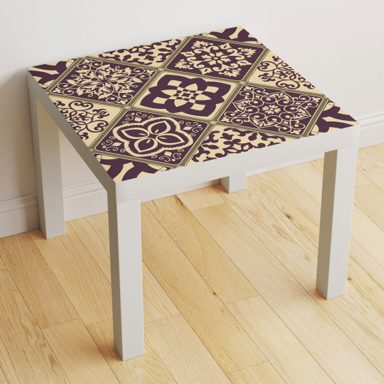 Table Sticker - Cement Tile Pattern