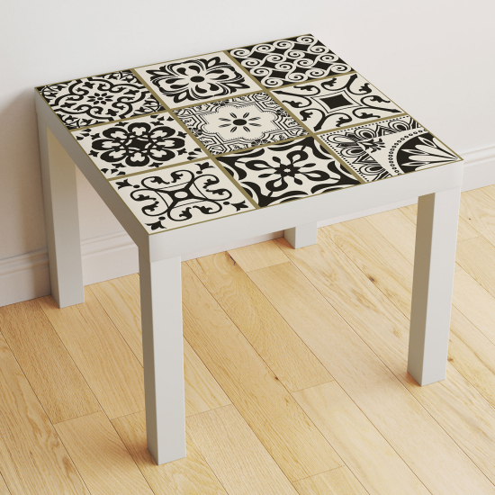 Table Sticker - Cement Tile Pattern