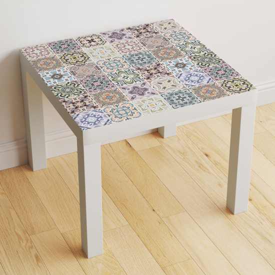 Table Sticker - Cement Tile Pattern