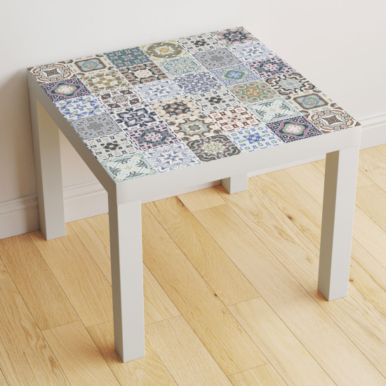 Table Sticker - Cement Tile Pattern