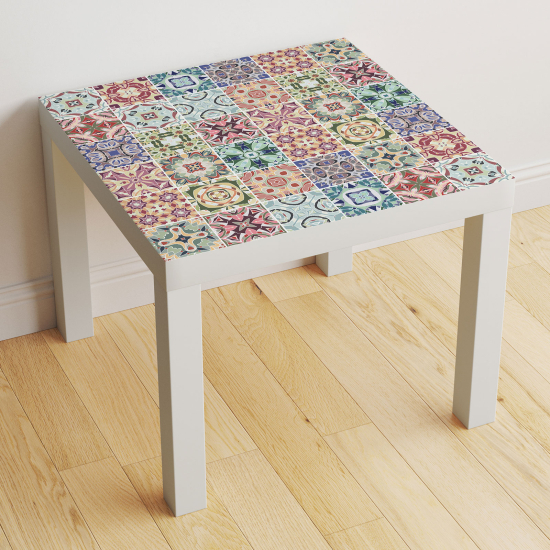 Table Sticker - Cement Tile Pattern