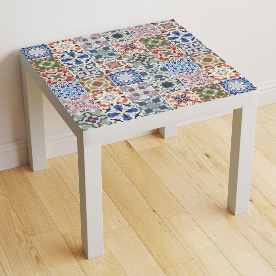 Table Sticker - Cement Tile Pattern