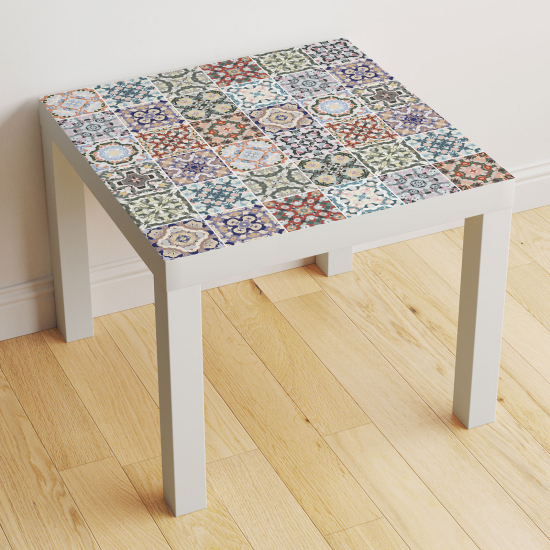 Table Sticker - Cement Tile Pattern