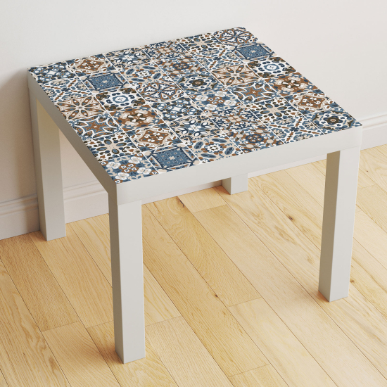 Table Sticker - Cement Tile Pattern