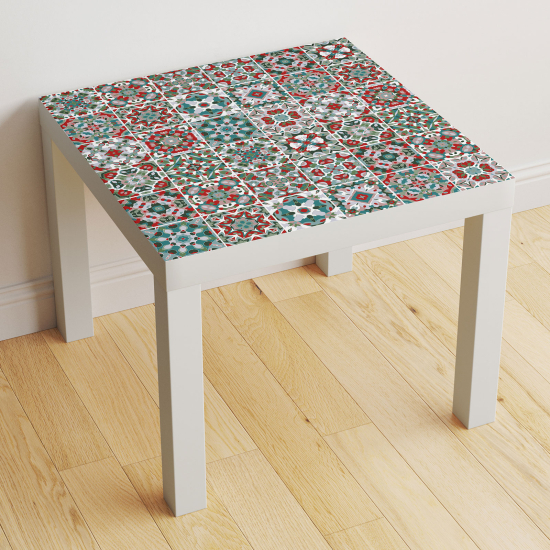 Table Sticker - Cement Tile Pattern