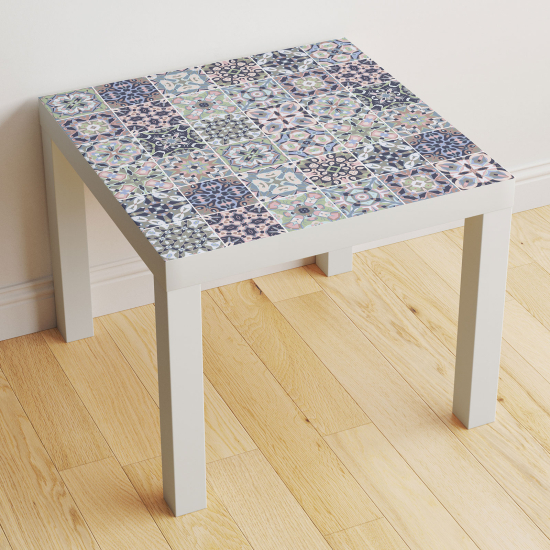 Table Sticker - Cement Tile Pattern