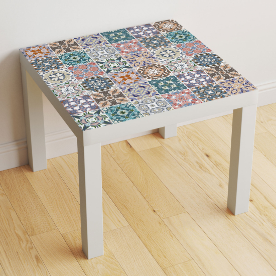 Table Sticker - Cement Tile Pattern