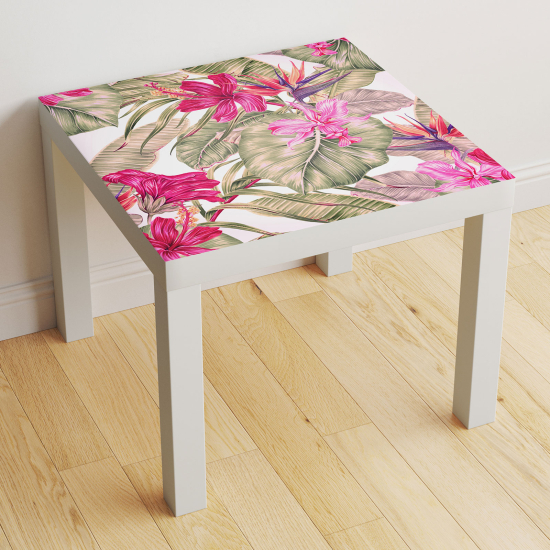 Table Sticker - Tropical flowers