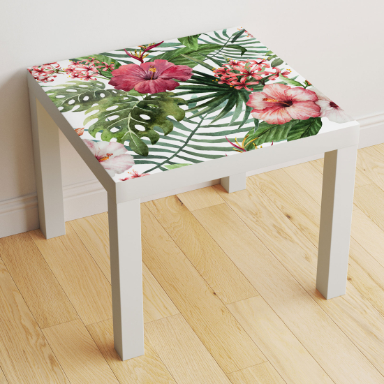 Table Sticker - Tropical flowers