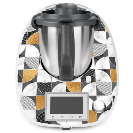 Thermomix Sticker - Decal - TM5 - Geometric Pattern