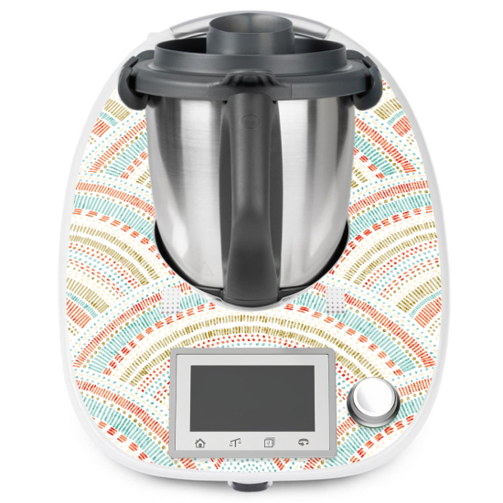 Thermomix Sticker - Decal - TM5 - Oriental Pattern