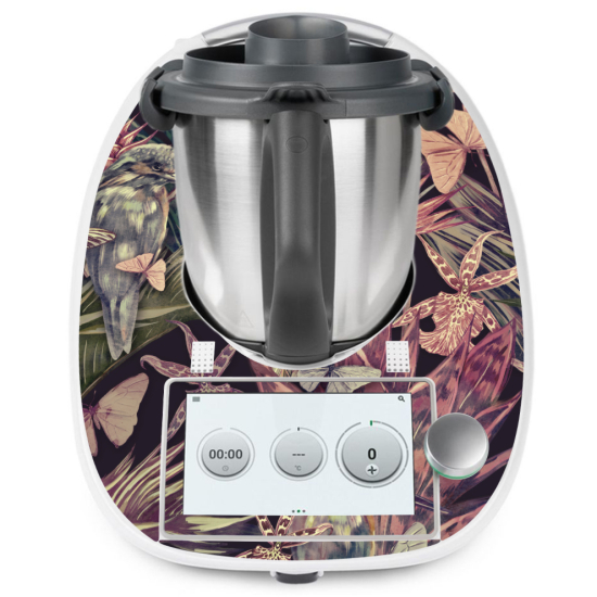 Thermomix Sticker - Decal - TM6 - Bird Flowers