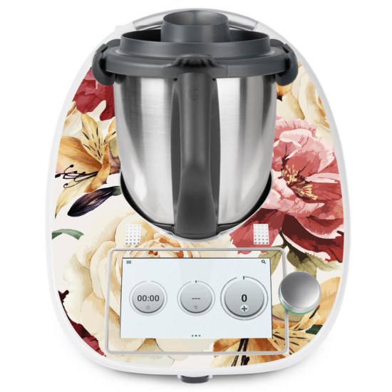 Thermomix Sticker - Decal - TM6 - Flowers