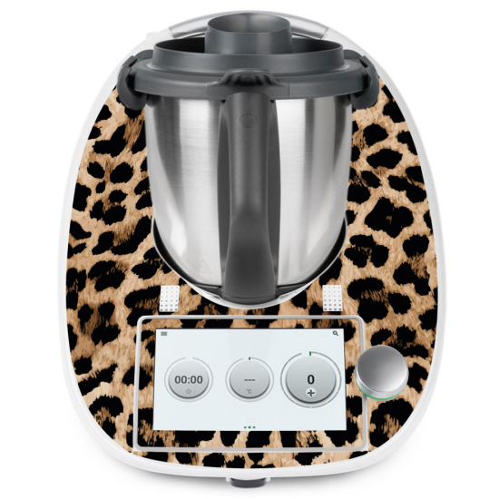 Thermomix Sticker - Decal - TM6 - Leopard Pattern