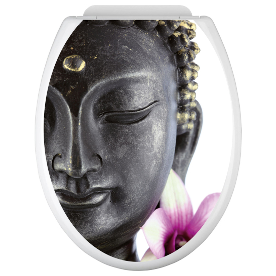 Toilet seat sticker - Buddha