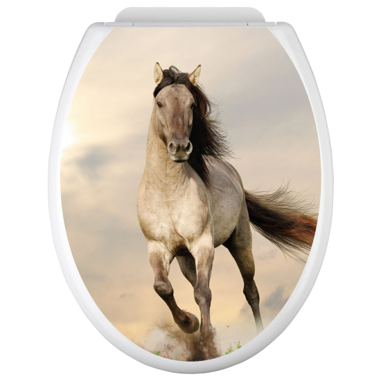 Toilet seat sticker - Horse