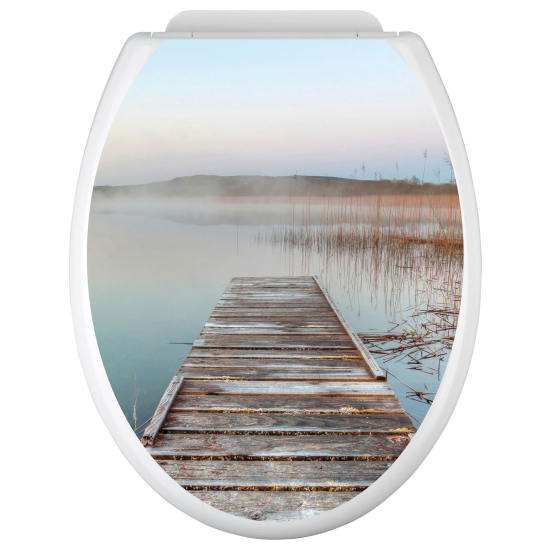 Toilet seat sticker - Pontoon