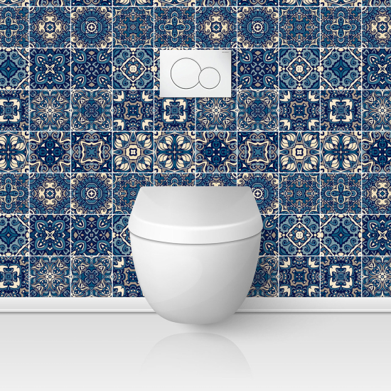 Toilets Self Adhesive - Cement tile effect