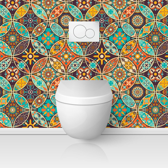 Toilets Self Adhesive - Cement tile effect